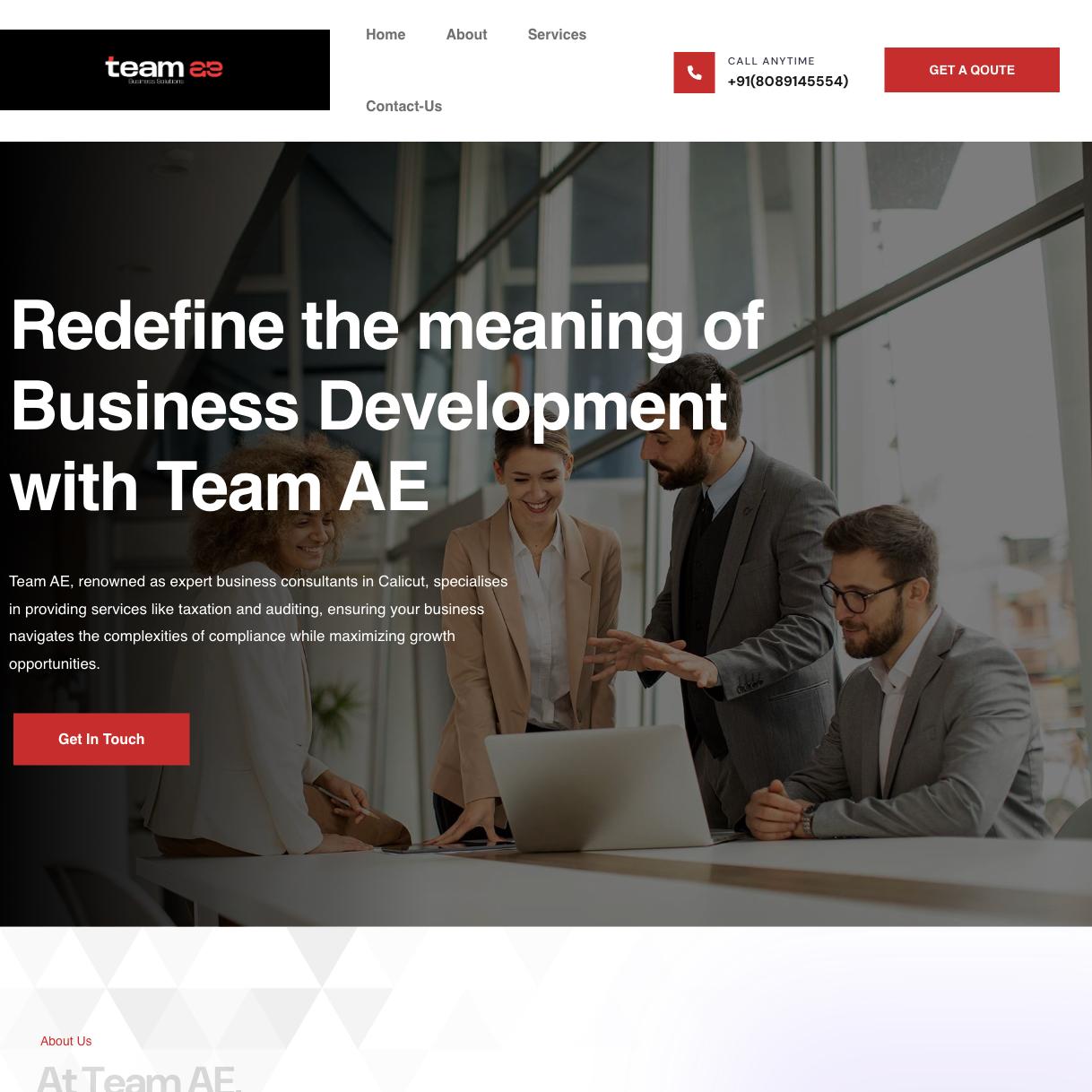 team ae website codescap software solutions